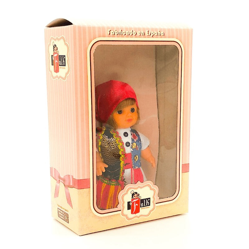 Valencian Fallera Male Doll. Rafa. 15cm