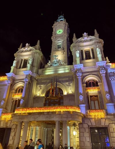 Weihnachten in Valencia: Private Terrasse, Koch, Musik, Lebensmittelmarkt und Feuerwerkskörper